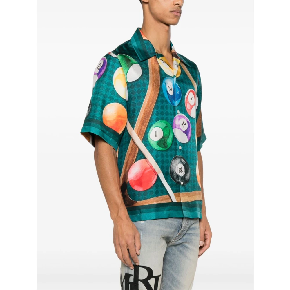 Amiri Short Sleeve Shirt Multicolor Heren