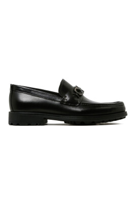 black-david-loafers