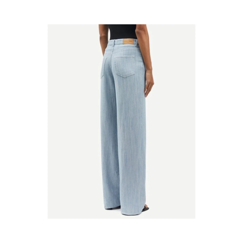 Samsøe Flared Shelly Breeze Denim Jeans Blue Dames