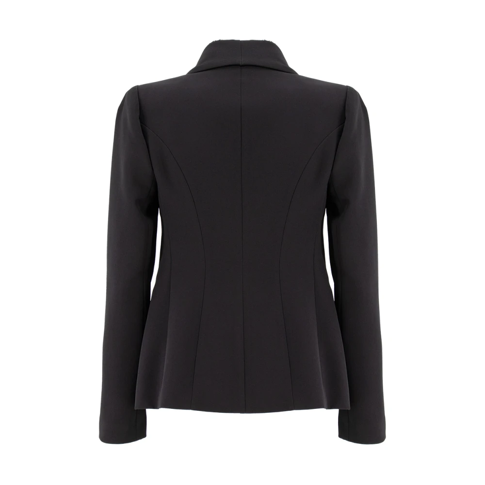 Ermanno Scervino Blazer met kant Black Dames