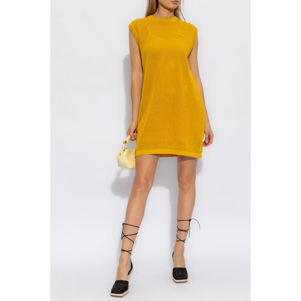 Burberry Kanten jurk Yellow Dames