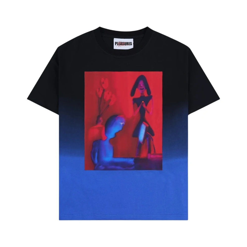 Pleasures Premium Heavyweight Katoenen T-shirt Black Heren