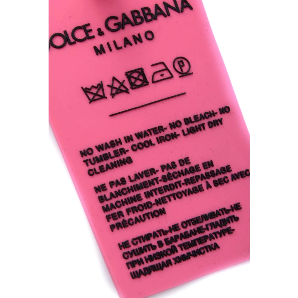 Dolce & Gabbana Sleutelhouder voor vrouwen met Stijl Model Naam Pink Dames