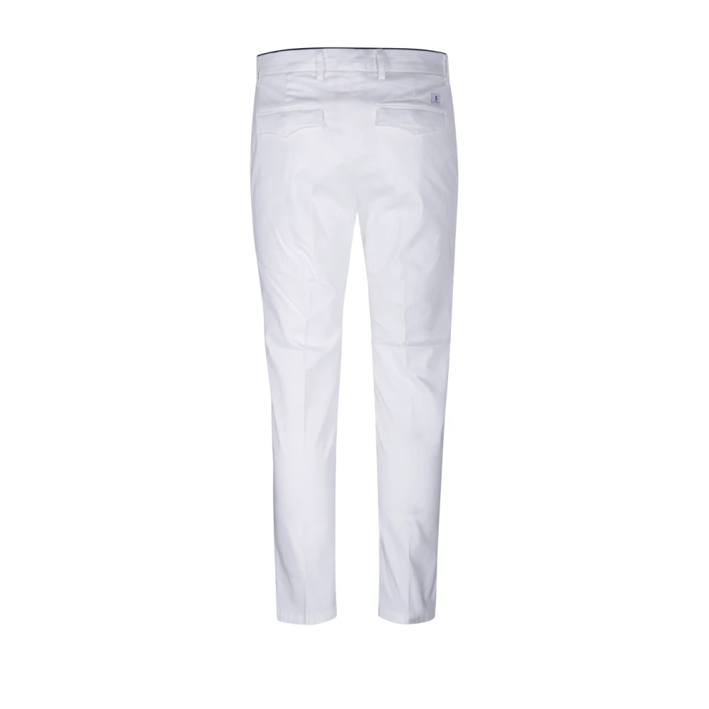 Department Five Witte Chinos Crop Broek White Heren