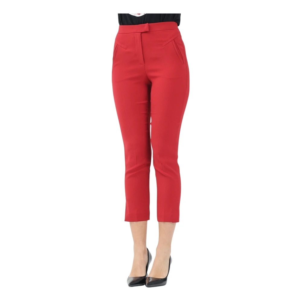 Trousers > Cropped Trousers - - Patrizia Pepe - Modalova