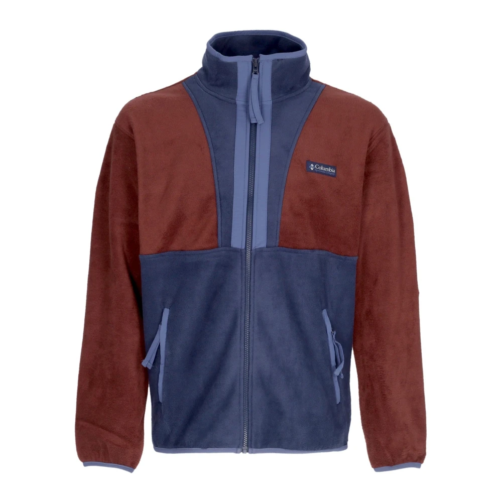 Columbia Fleece Jas met Volledige Rits Elderberry Multicolor Heren