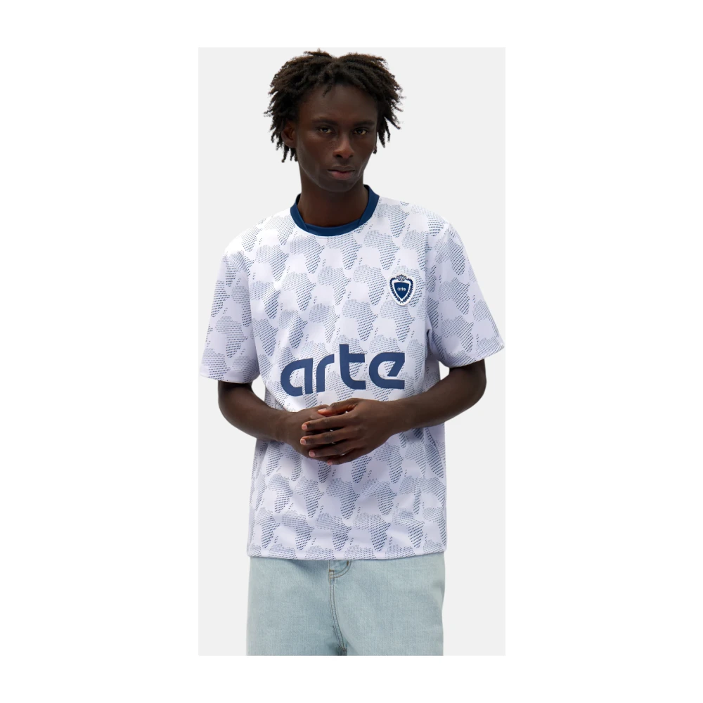 Arte Antwerp Voetbalshirt met Afrikaans Continent White Heren