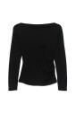 haut-noir-a-encolure-bateau-et-poignets-evases