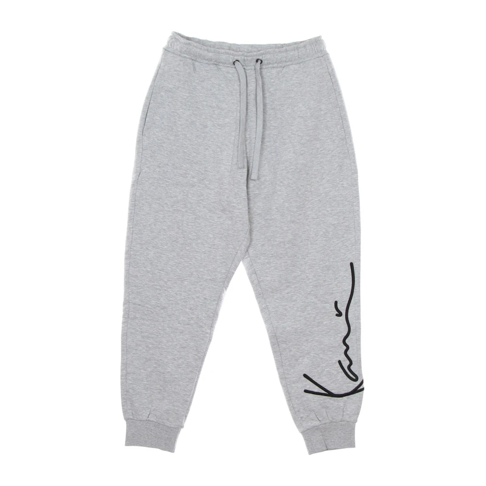 Karl Kani Retro Sweatpants in Ash Grey Gray Heren