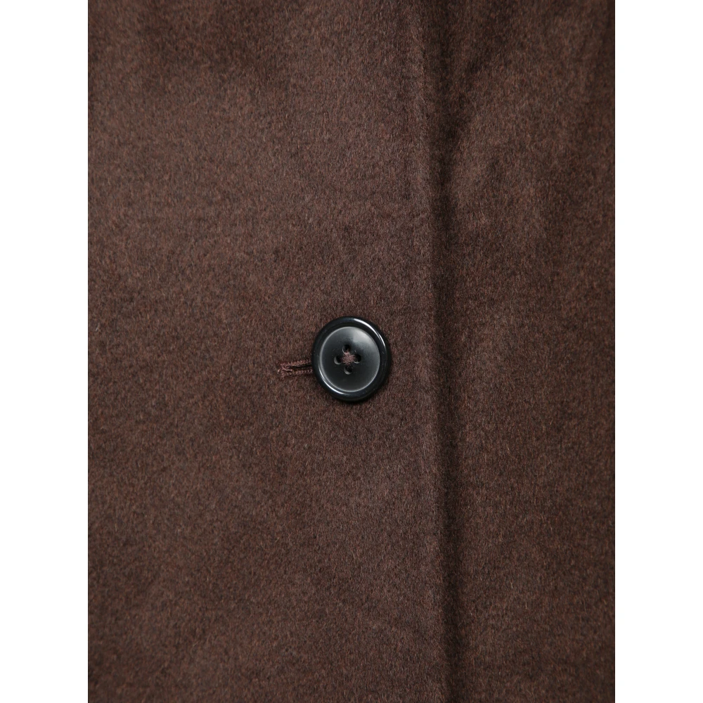 Loulou Studio Bruine Jas voor Vrouwen Aw24 Brown Dames
