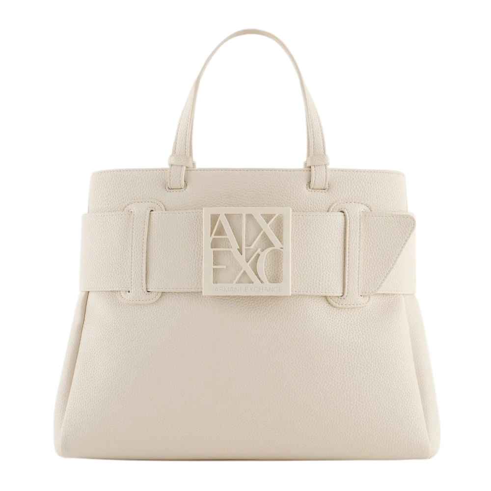 Armani Exchange Donna Bianco Borse, Taglia Unica, New,