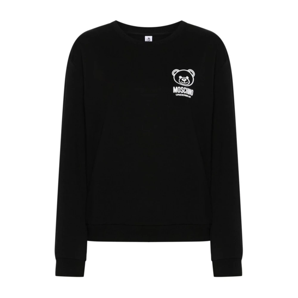 Moschino Zwarte Sweaters met Stijl 1V6A170644220555 Black Dames
