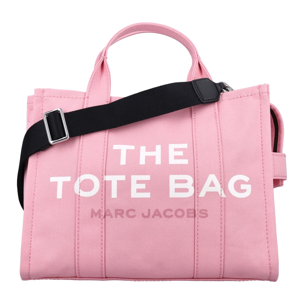 Marc Jacobs Rosa Band Handväska Medium Tote Väska Pink, Dam