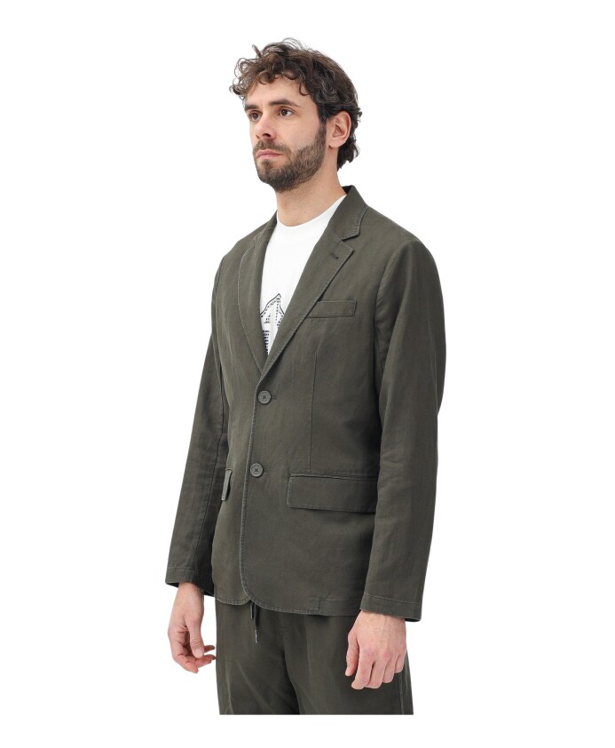 olijfgroene-casual-jas