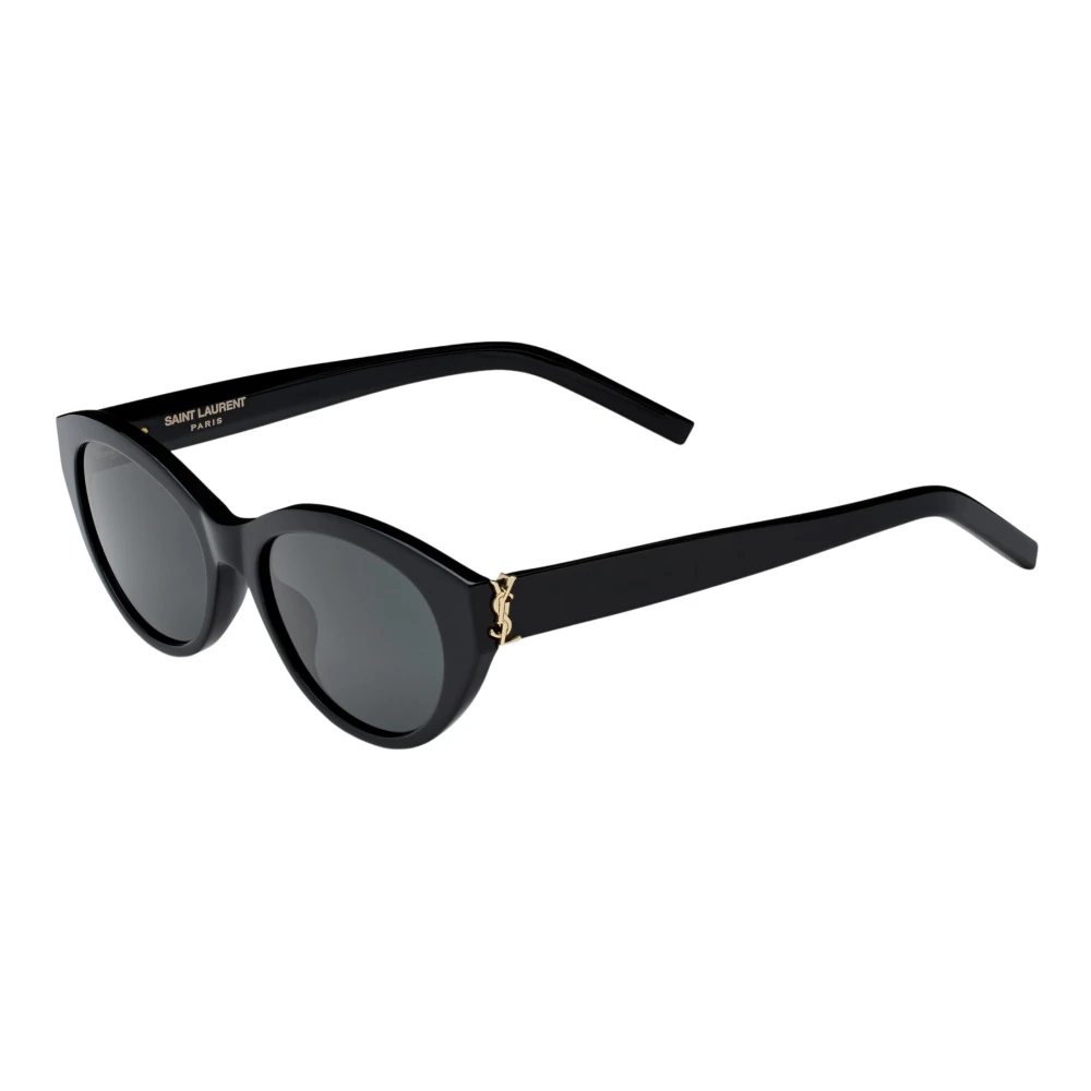 Saint Laurent Women's Black Cassandre Sunglasses