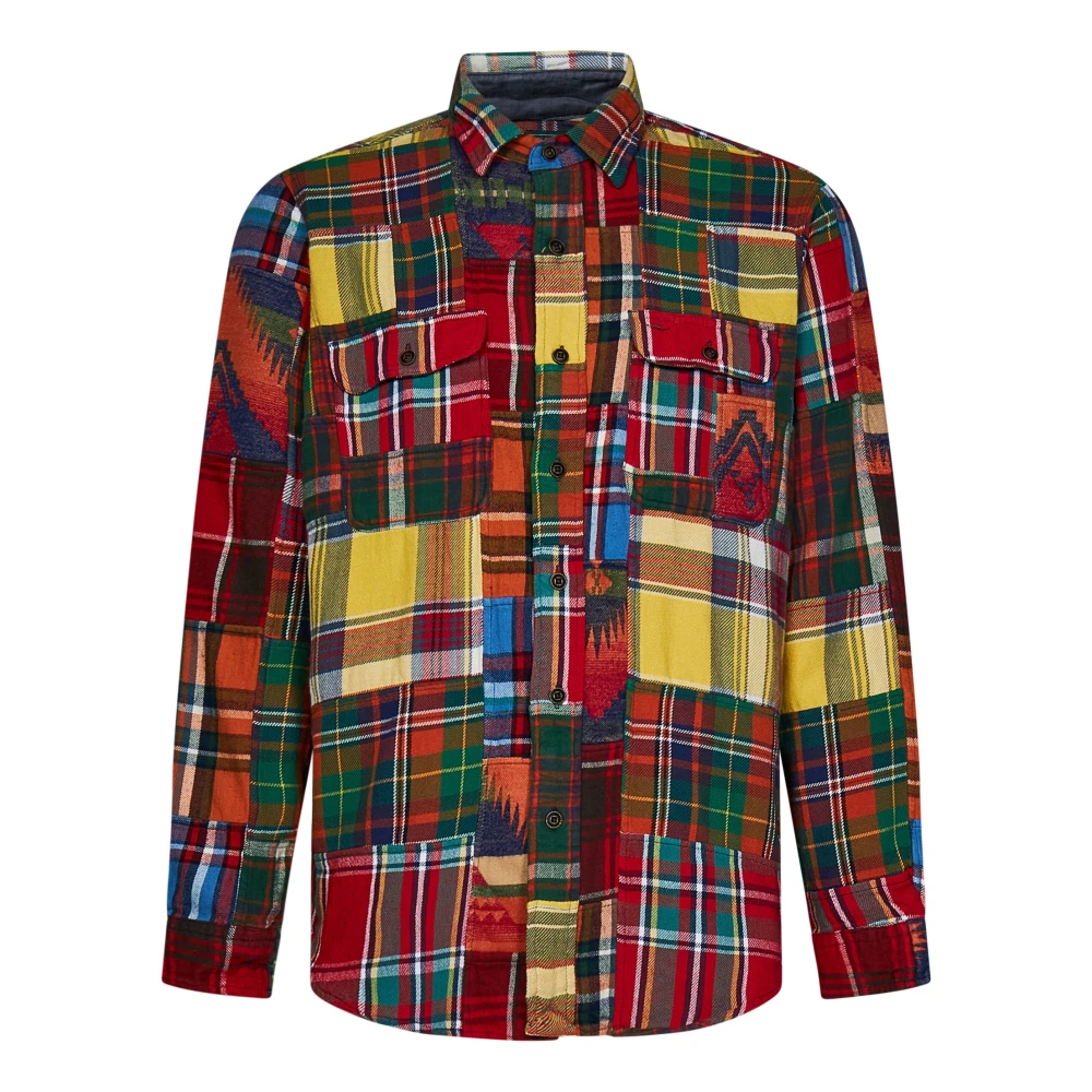 Polo Ralph Lauren Overhemd met Multicolor Tartan Patroon en Knoopsluiting Multicolor Heren
