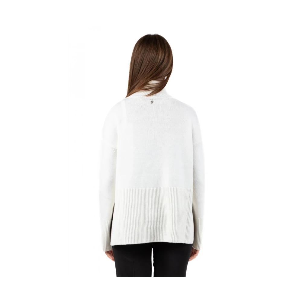 Dondup Stijlvolle Dolcevita voor vrouwen White Dames
