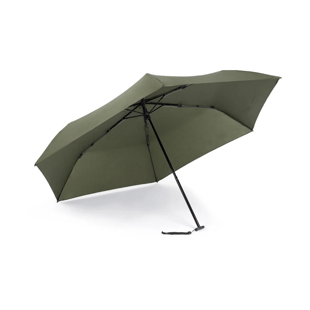 Piquadro Homme Vert Accessoires, Taille: One Size Parapluie Pliant Coupe-Vent