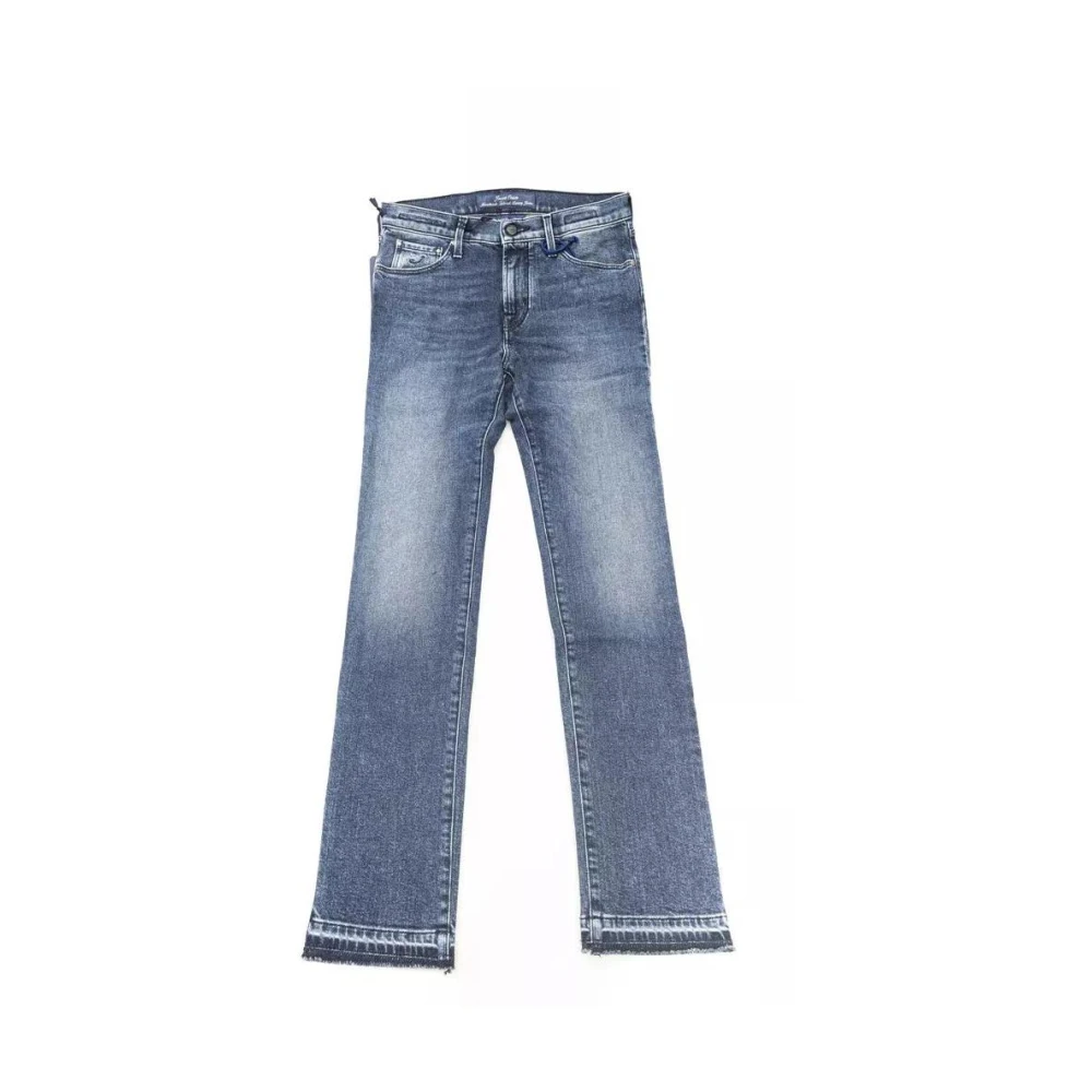 Jacob Cohën Blue Cotton Slim Fit Jeans - Female - Slim Fit Jeans - Blue - W30 - Jeans - Image 3