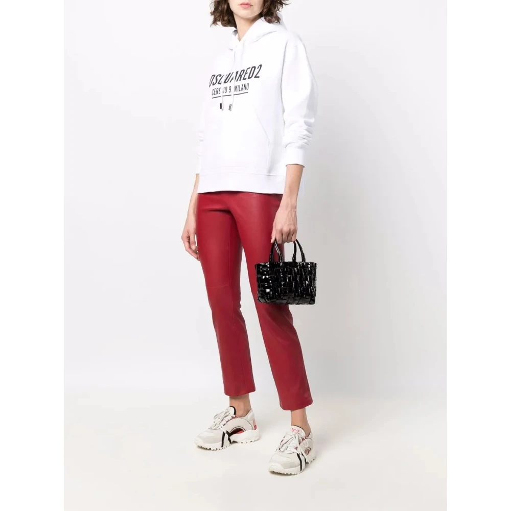 Dsquared2 Stijlvolle schoudertas voor vrouwen Black Dames