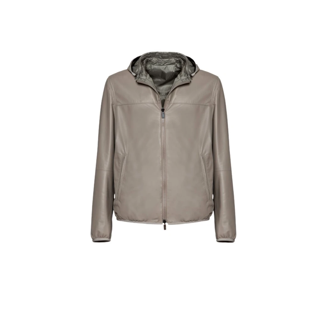 Jackets > Leather Jackets - - Gimo's - Modalova