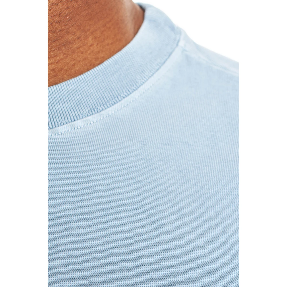 Autry Heldere Blauwe Logo Print T-shirt Blue Heren