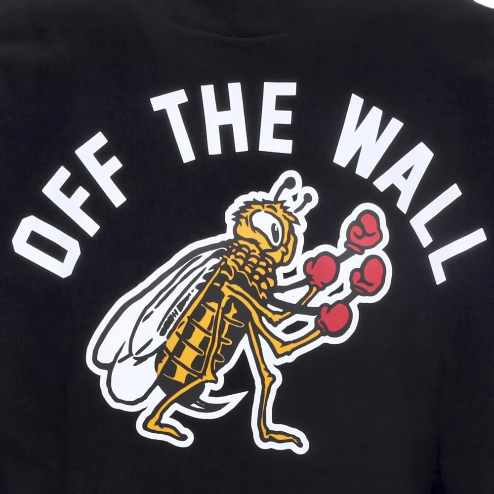Vans Zwarte Checkerboard Research Hoodie Lange Mouw Black Heren