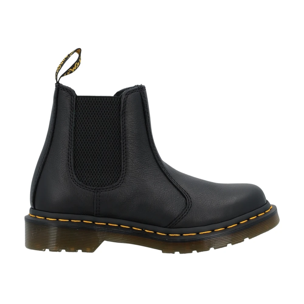 Sort Læder Chelsea Boot 2976