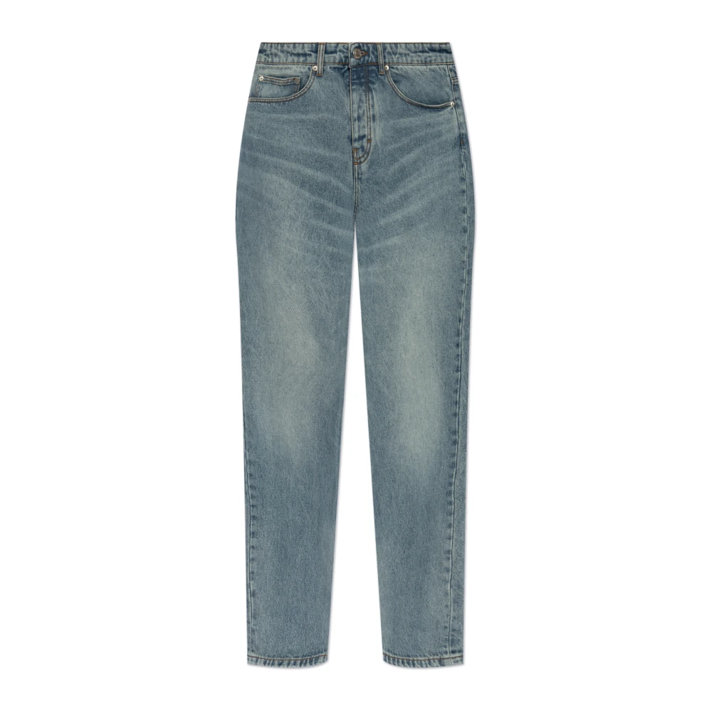 Ami Paris Classic Fit Jeans Blue Heren