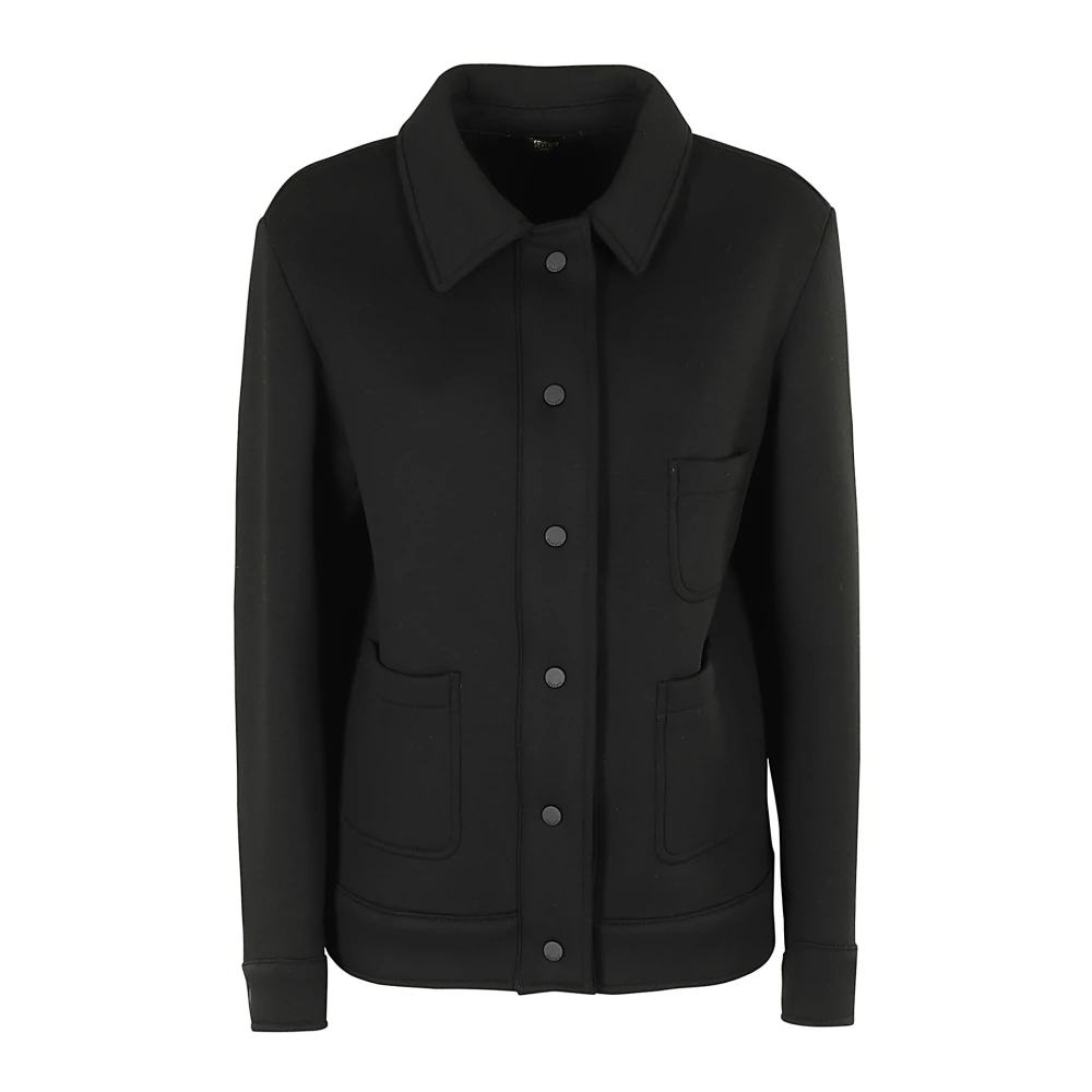 Seventy Stijlvolle Jas voor Mannen Black Dames