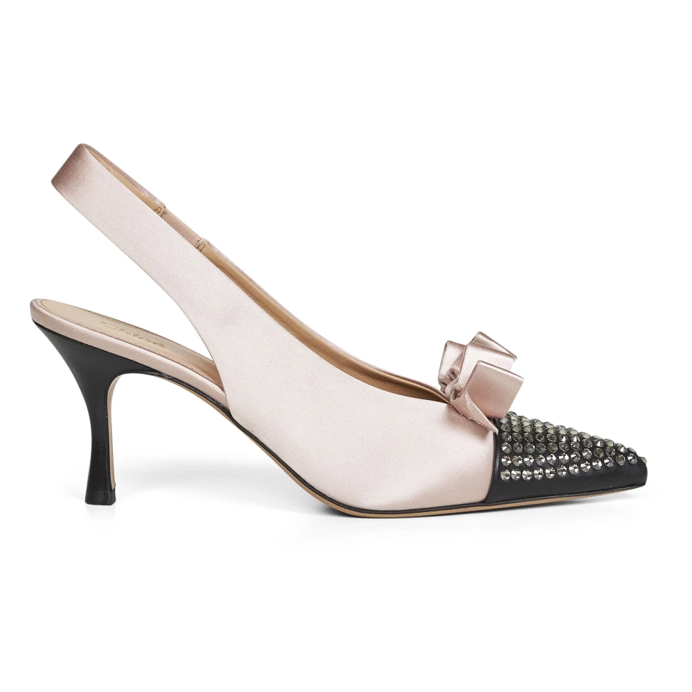 Chloé Pink With Heel - Female - Pumps - 6 Uk - Shoes