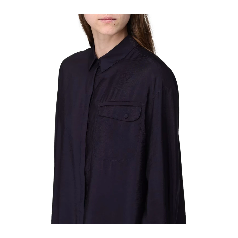 Emporio Armani Damen Blau Blusen & Hemden, Xlgröße: