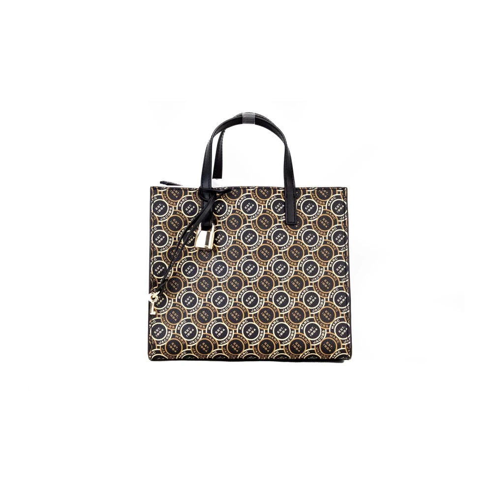 Marc Jacobs Mini Signet Tote Bag in zwart Multicolor Dames