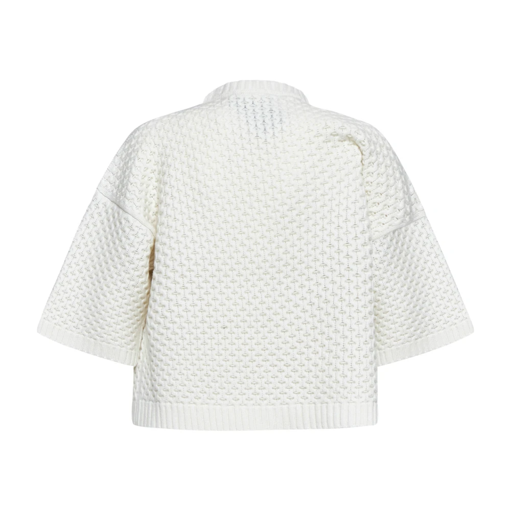 Fabiana Filippi Stijlvolle Truien Collectie White Dames