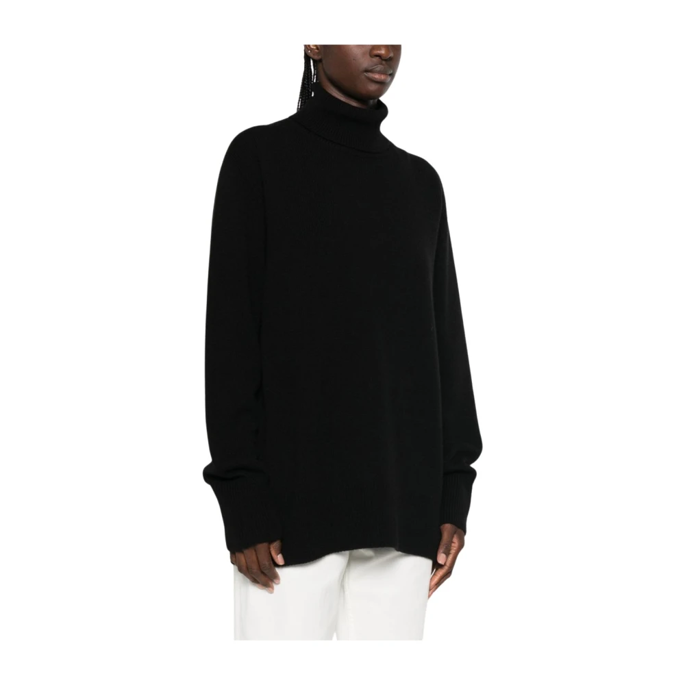 The Row Donna Nero - Stepny Turtleneck - Knitwear - M