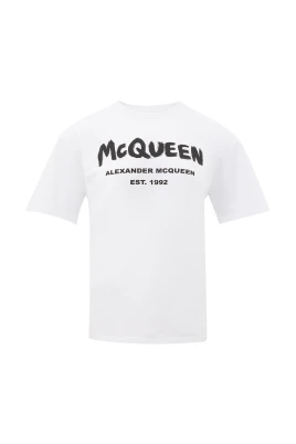 Vit Tee McQueen Stil
