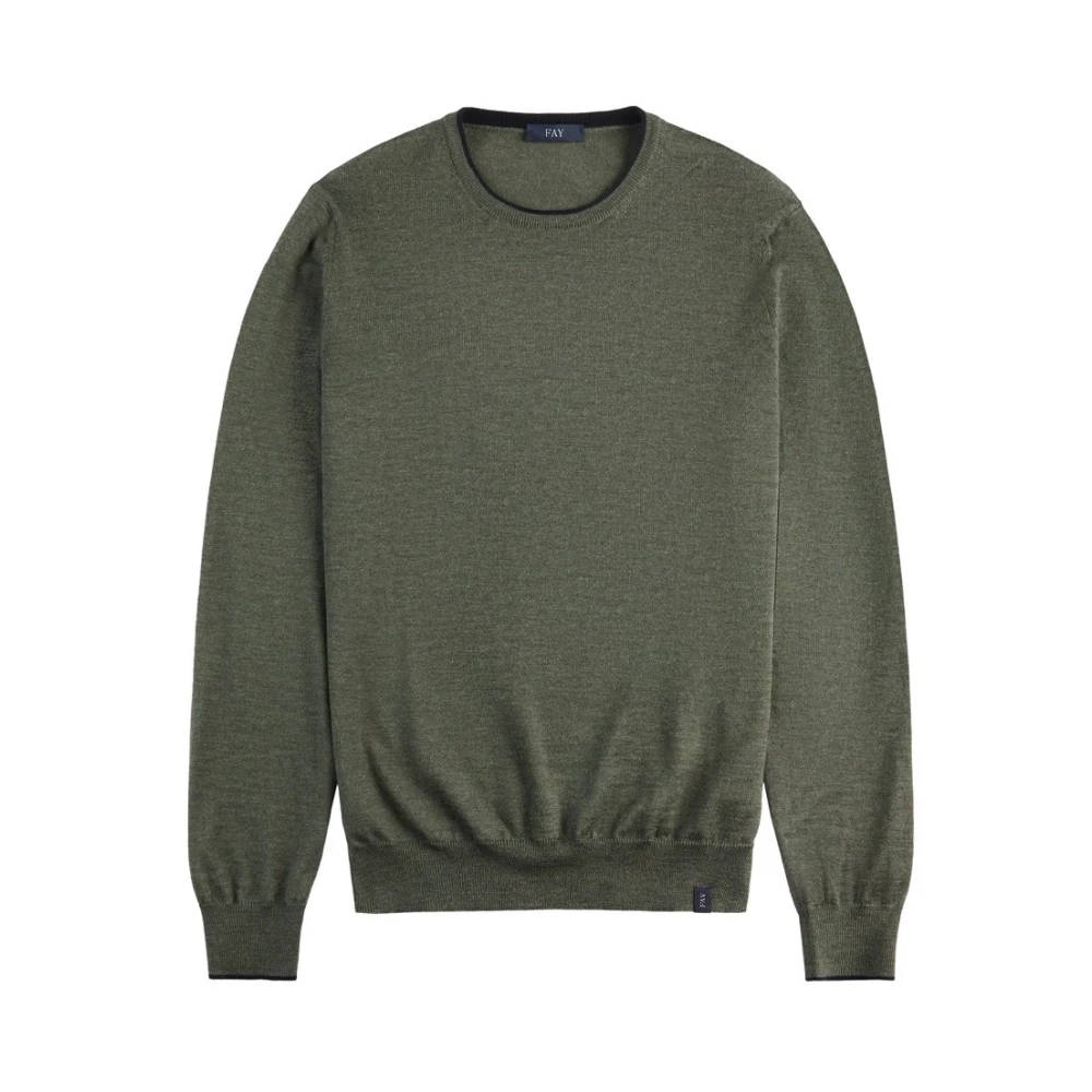 Knitwear > Round-neck Knitwear - - Fay - Modalova