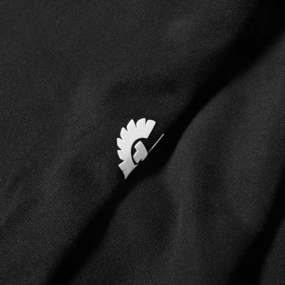 Belstaff 1924 Hoodie in Zwart en Wit Black Heren