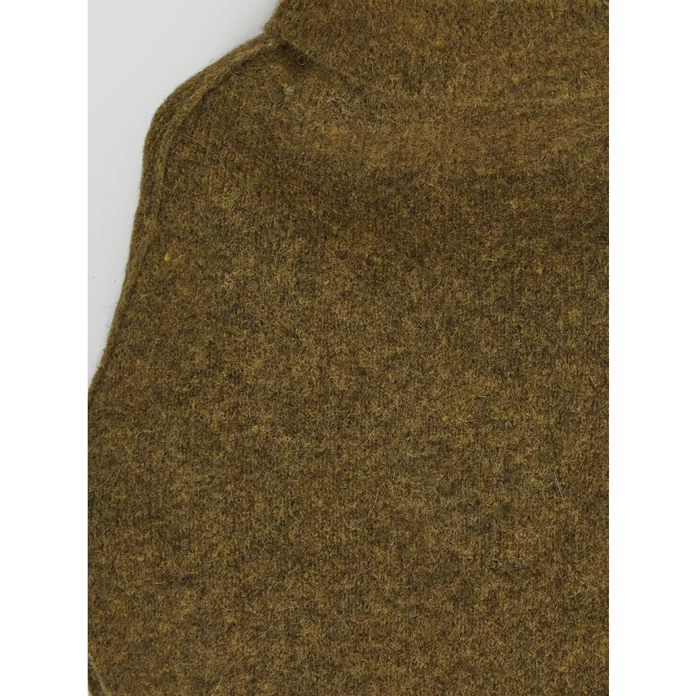 Rick Owens Wollen Top met Kraterdesign Yellow Dames