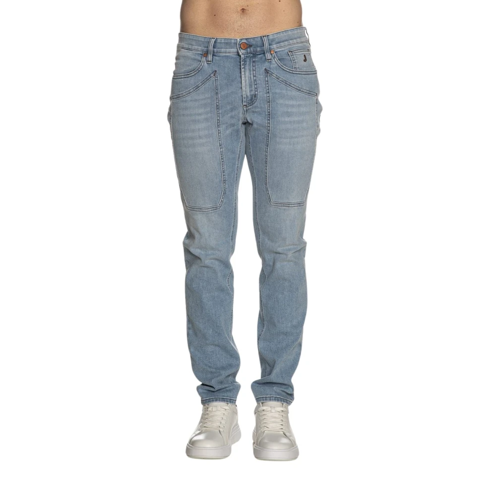 Jeckerson Lichtblauwe Denim Jeans Blue Heren