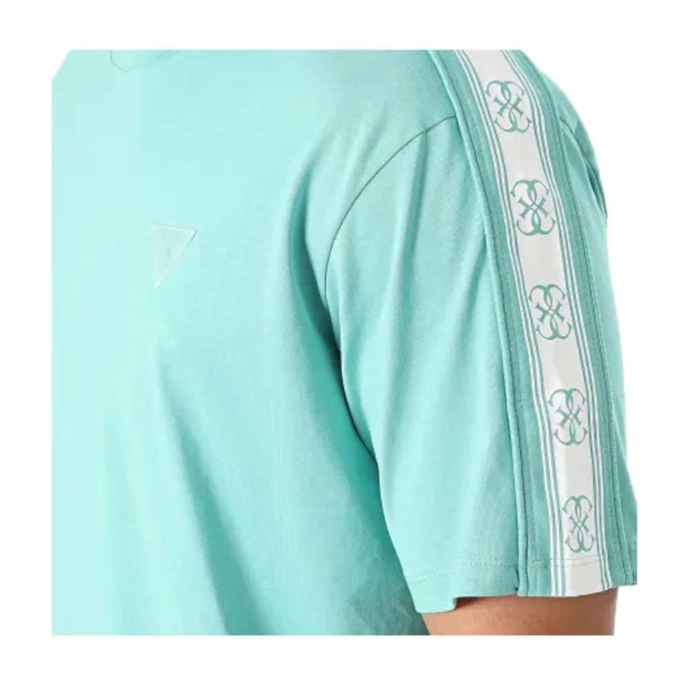 Guess Korte Mouw T-shirt Green Heren