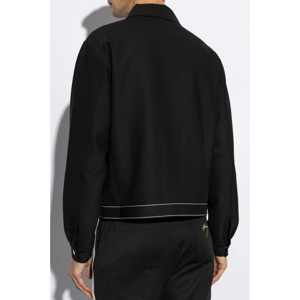 Casablanca Jas met zakken Black Heren
