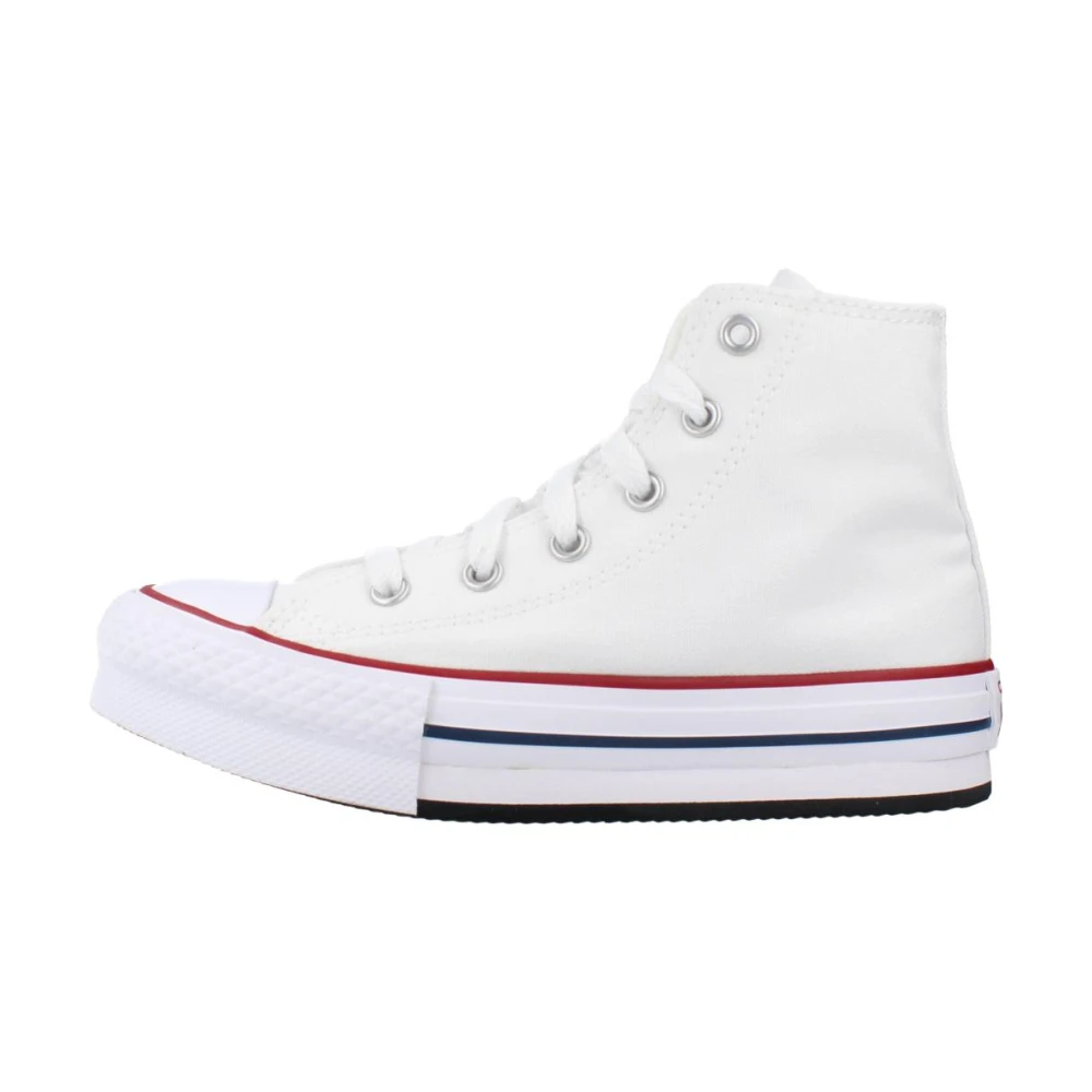 Converse Höj stilen med höga sneakers White, Flicka