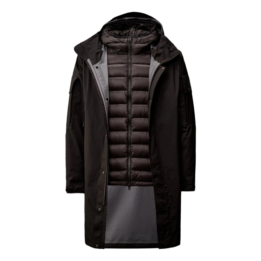 C.P. Company Waterdichte Gore-Tex Infinium™ Zwarte Jas Black Heren