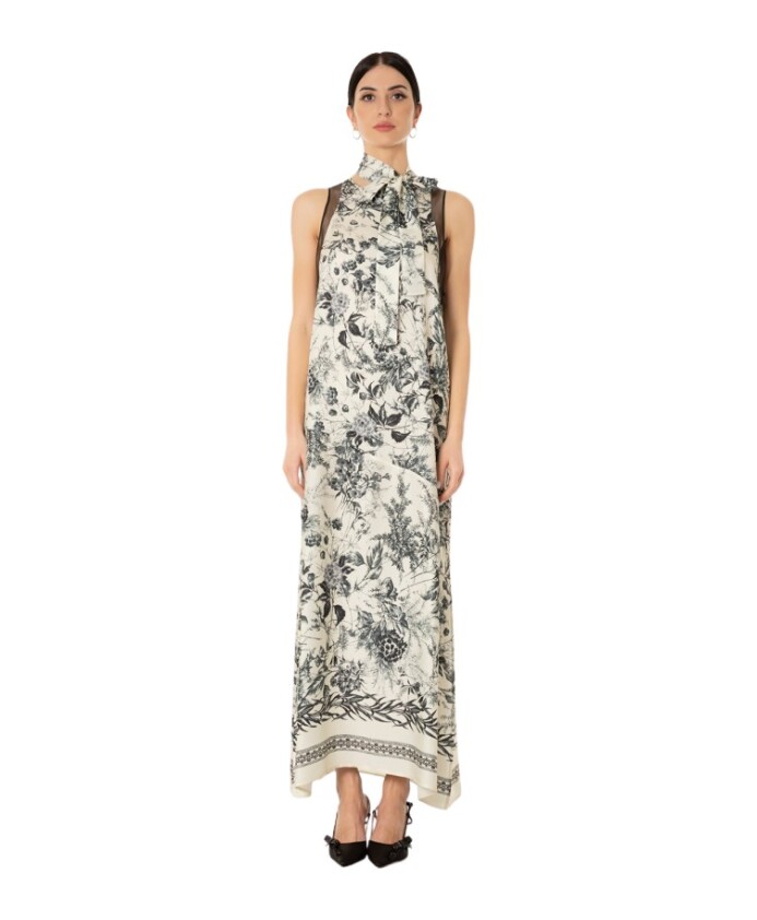 robe-a-imprime-fantaisie-avec-col-rond
