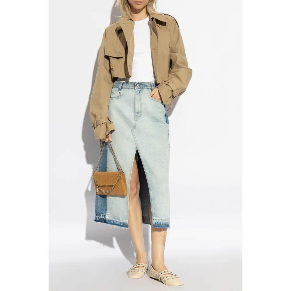 Stella Mccartney Denim rok Blue Dames