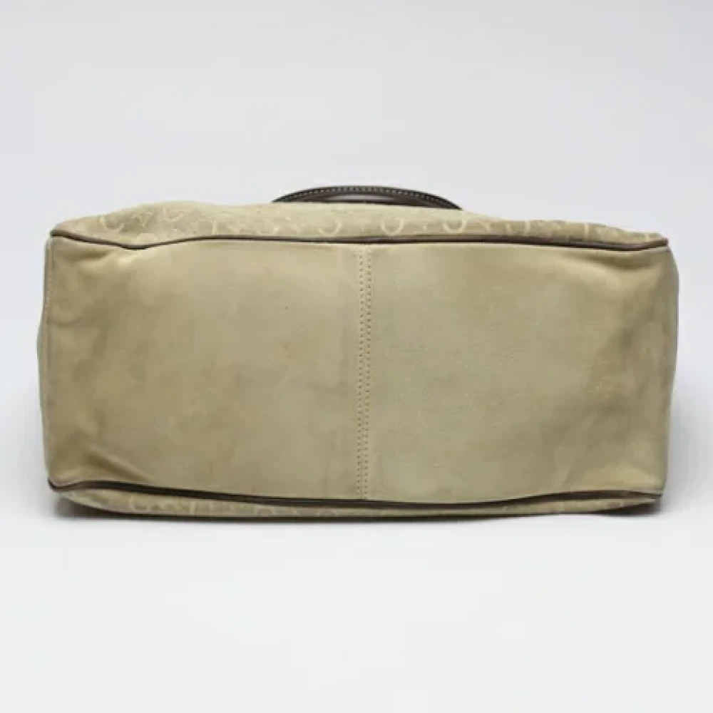 Celine Vintage Pre-owned Fabric celine-bags Beige Dames