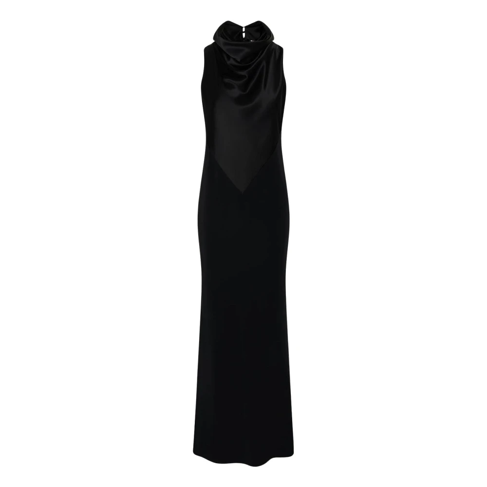 Kiton Zijden Avondjurk Black Dames