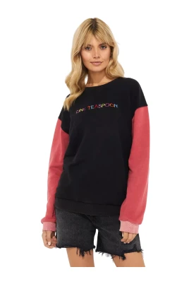 Smiley Hoodless Sweatshirt