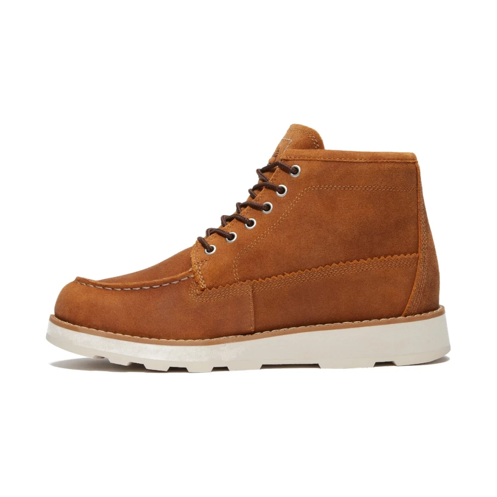 Timberland Men's Brown Lace-Up Boots, 6 Uk, Britton Mills Lace-Up Boots